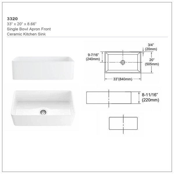 Dimensions du produit