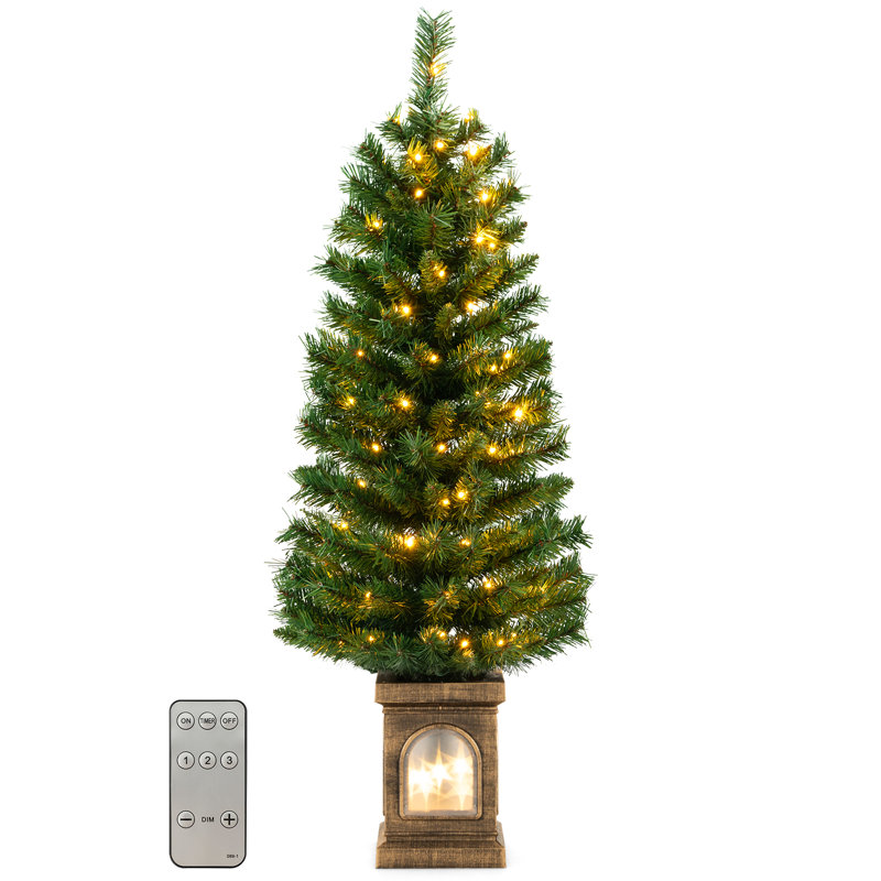 Arbre de Noël artificiel éclairé 4 pi