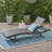 PE Wicker Chaise Lounge With Adjustable Back, For Modern Outdoor Relaxation And Comfort.-1872457243-1872457242