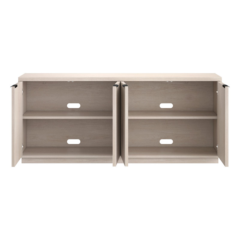 Table de buffet rectangulaire en aulne de 68 po de large Mansfield, Aulne blanc