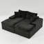 Canapé inclinable en mousse 71,65 po-2109814168