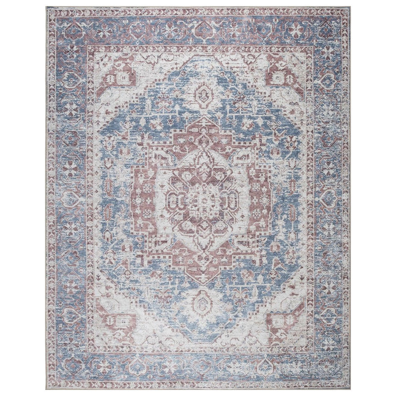Tapis Calla Easy Care, Encre, 8 pi 2 po x 10 pi 2 po