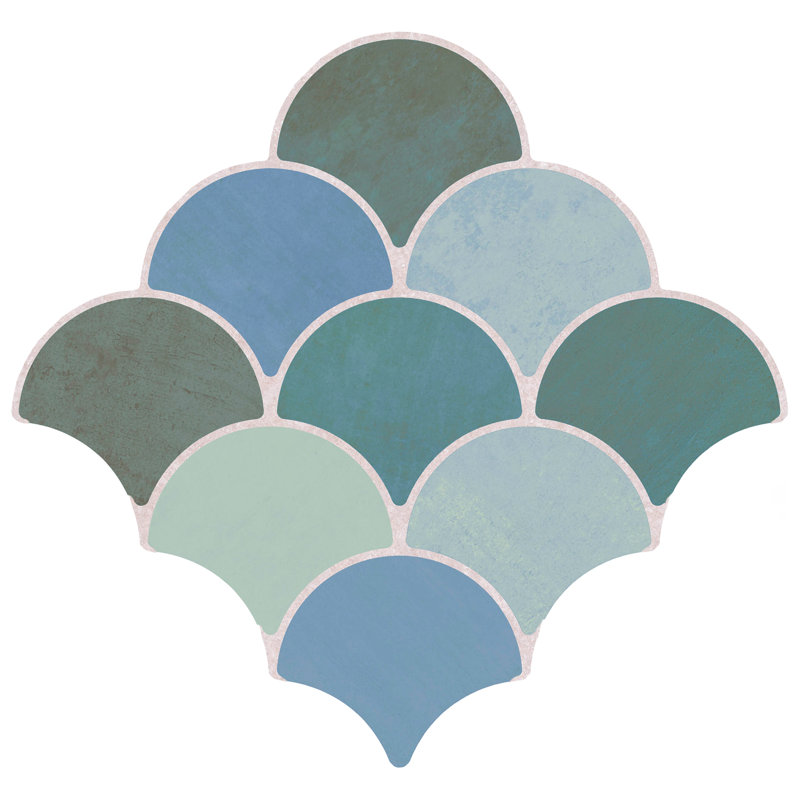 Scala 12" x 12" Porcelain Mosaic Wall & Floor Tile