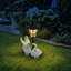 Luminaire solaire de jardin 7,87 x 4,13 x 12,99 po, avec quelques cygnes-138413429