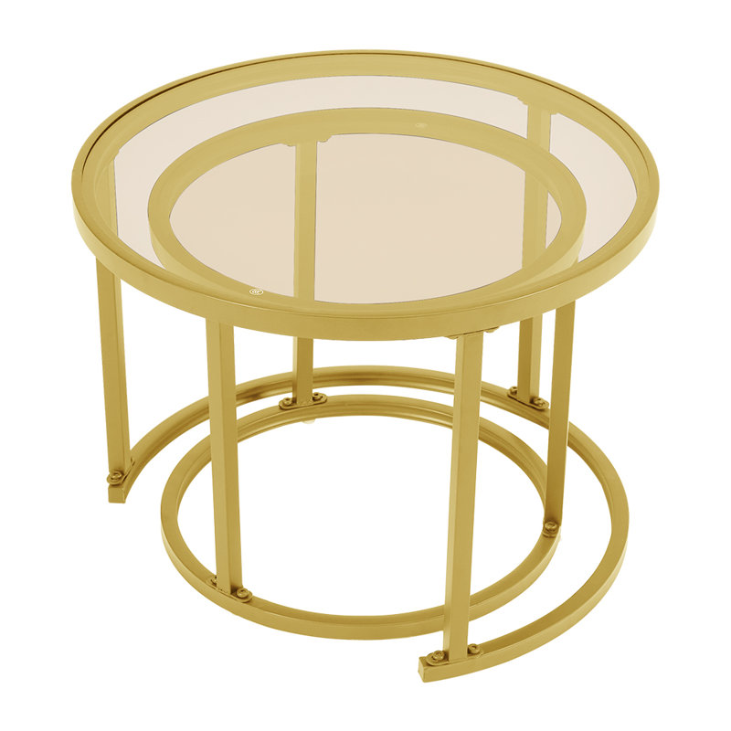 Henrickson Frame Coffee Table, Gold