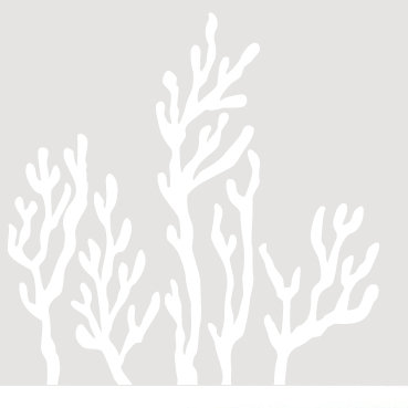 Nautical & Beach Non-Wall Damaging Wall Decal