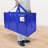 Extra Large Moving Bags With Zippers & Carrying Handles, Heavy-Duty Storage Tote Moving Boxes For Space Saving,(Blue/8 PCS)