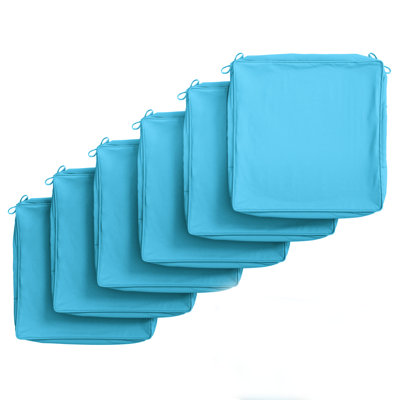 Outdoor  3'' Non-Slip Cushion Cover Water-Repellent Seat Cushion Slipcover With Portable Carry Handle.
