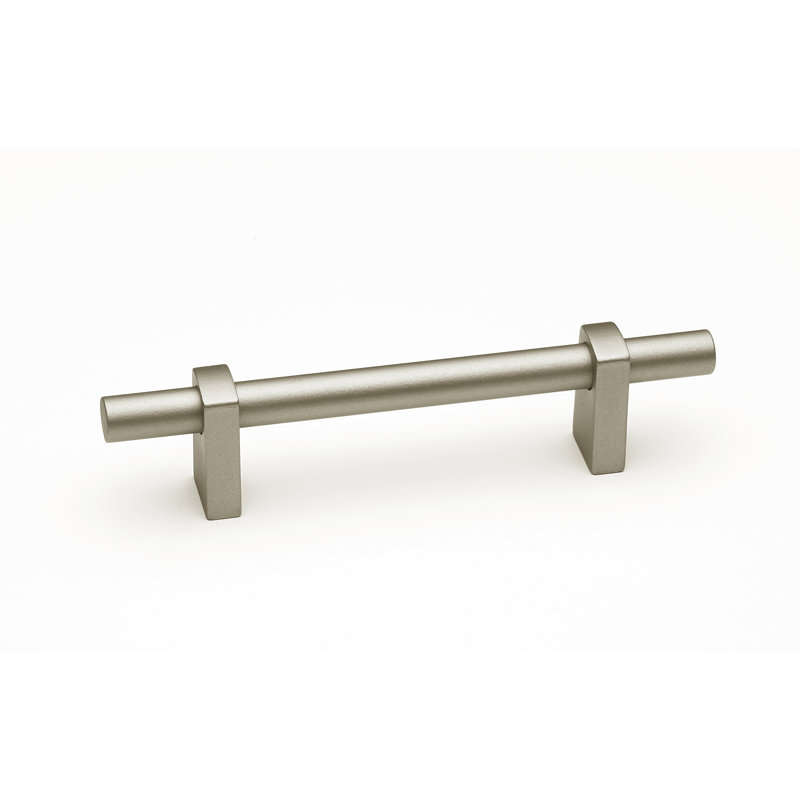 Poignée lisse Vita Bella, Nickel mat, 3"