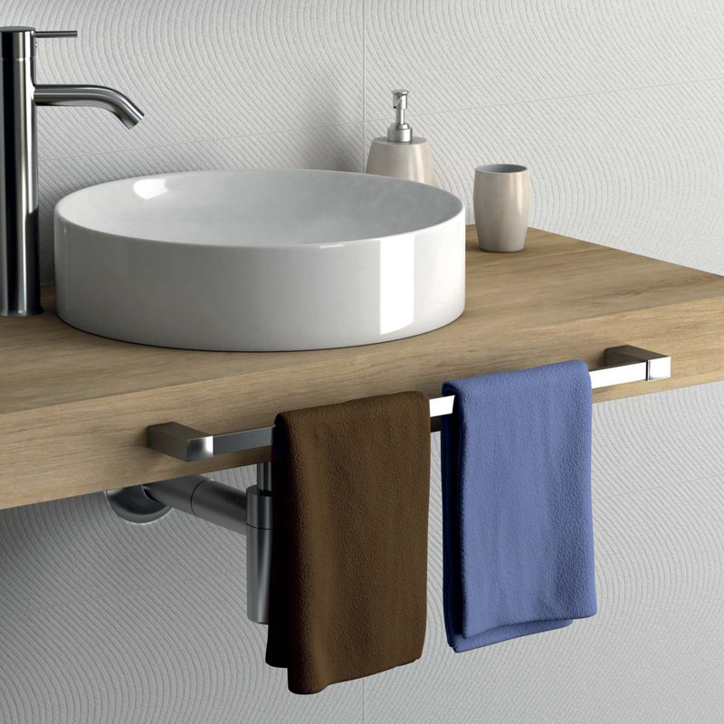 DAX Bayside Brass Towel Bar, Chrome