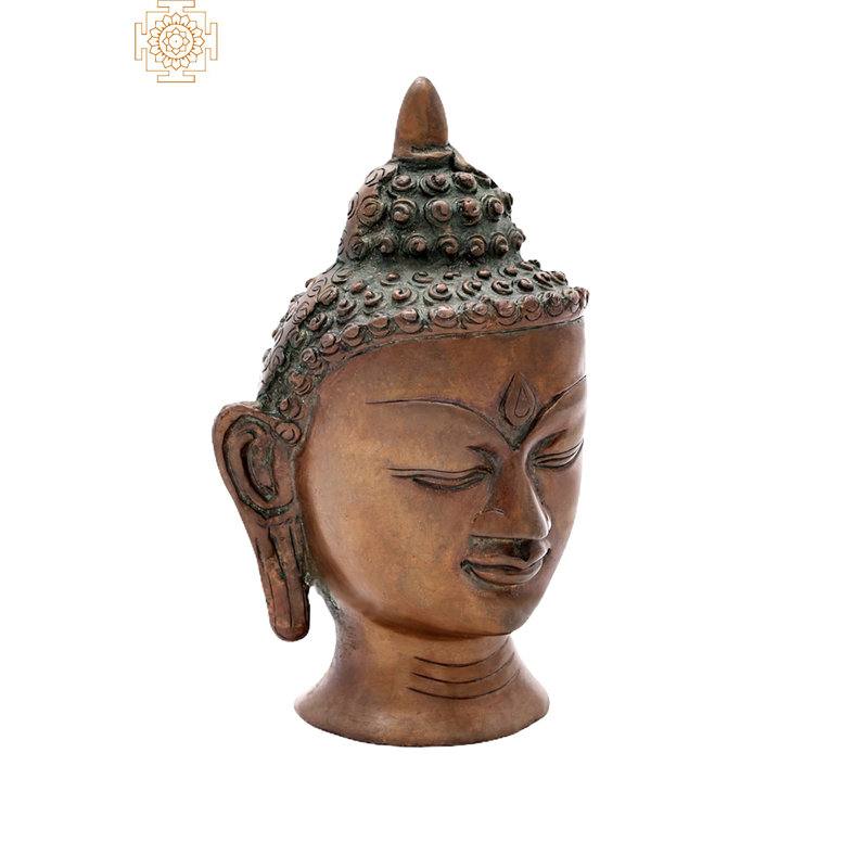 Tête de Bouddha tibétain bouddhiste