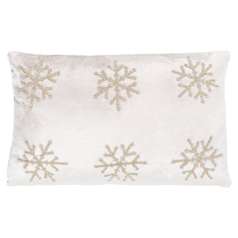 Kavanaugh Square Pillow Cover and Insert, Beige/Gold