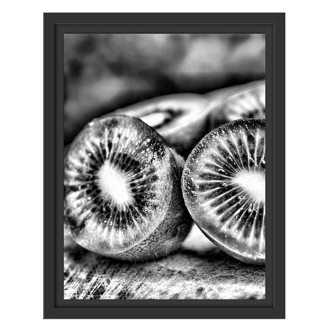 Gerahmtes Poster Kiwi Fruits