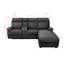 DS Living Home Furniture 3 Seater Leather Match Reclining Sofa & Chaise-1472686328-1472686334