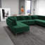 Tyne Velvet U-Shaped Sectional Symmetrical-79003209