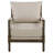 Herndon Upholstered Bobbin Accent Chair Beige and Natural-118316434