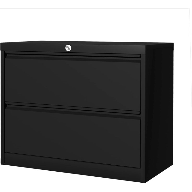 88cm Wide 2 -Drawer Steel File Cabinet