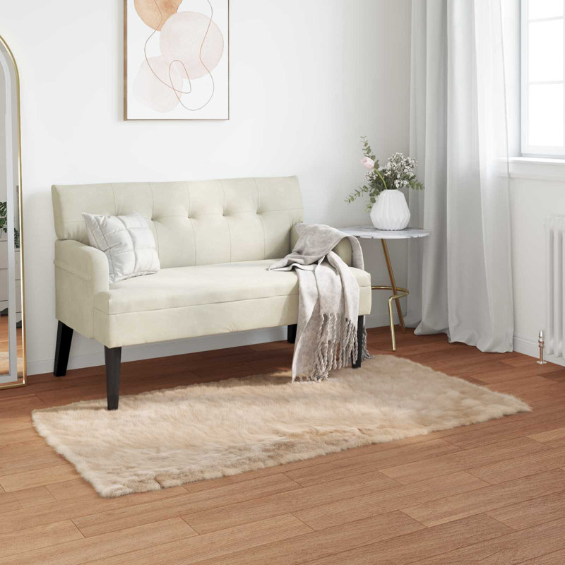 Solid Colour Standard Area Rug, Rectangle 80 x 150 cm