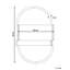 Reyona Oval Mirror