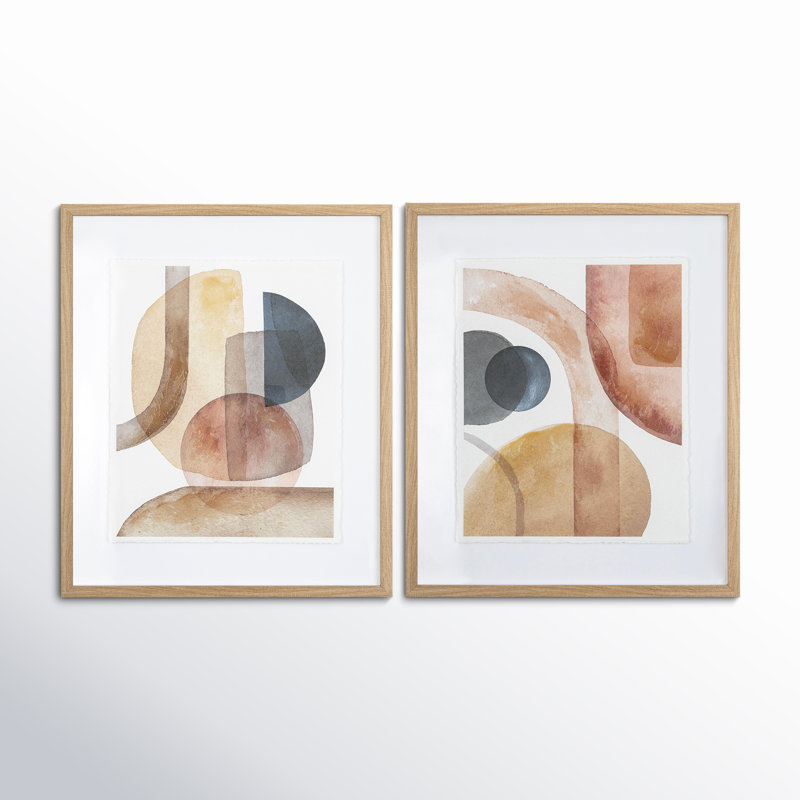 Peinture encadrée 2 pièces