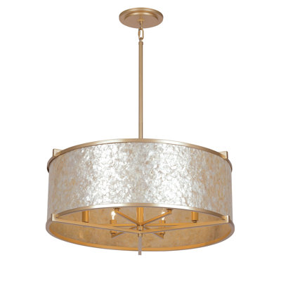 Luminaire suspendu à 6 lumières