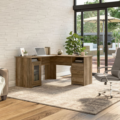 Paelynn L-Shaped Executive Desk