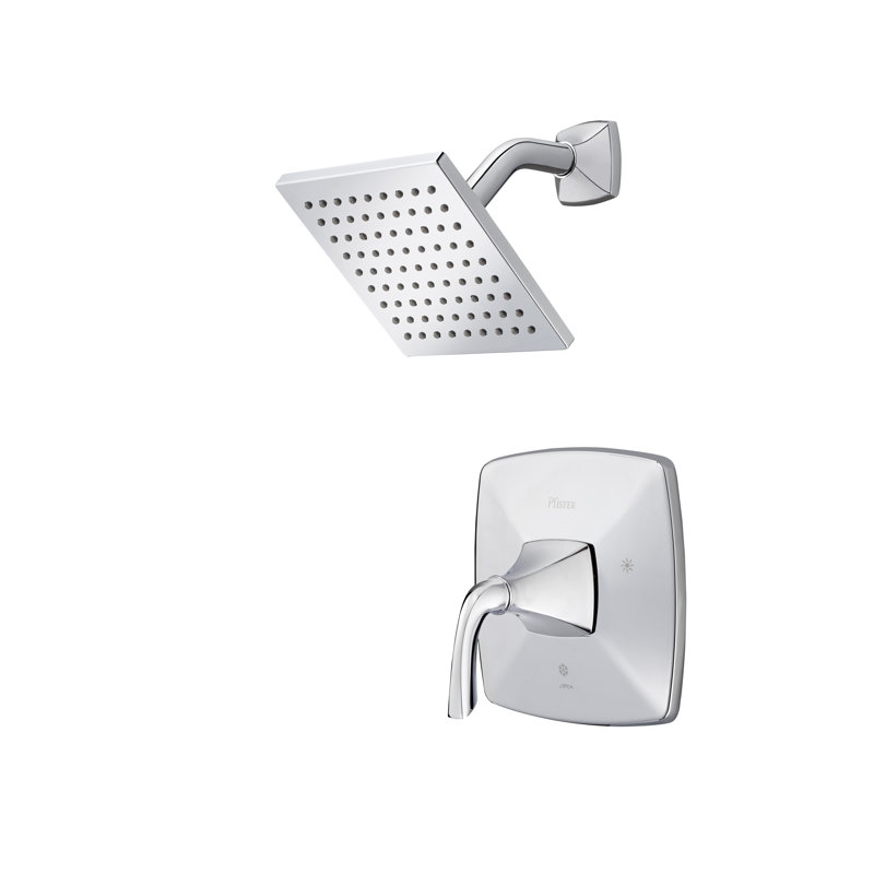 Robinet de douche à double fonction Bronson, Chrome poli