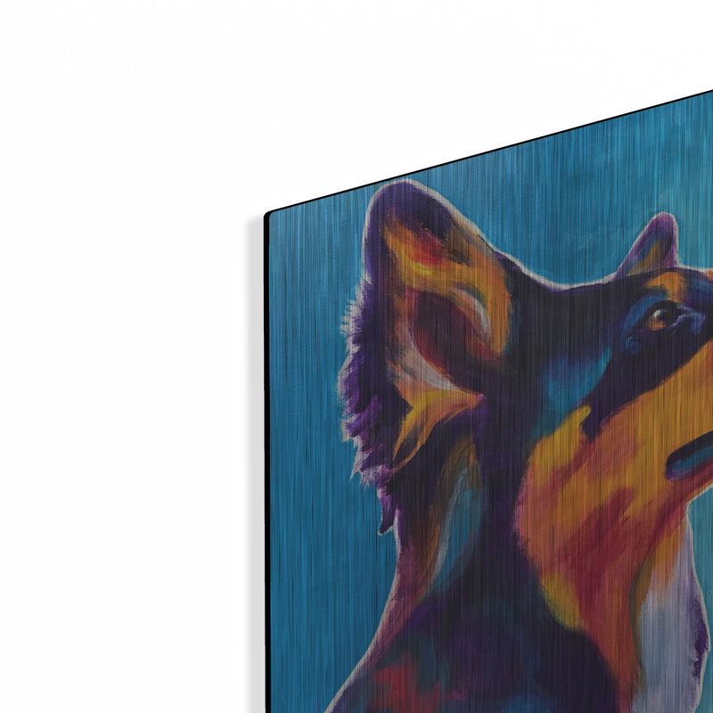 "Aussie - Kona" par Dawg Painter, H 12 po x l 12 po