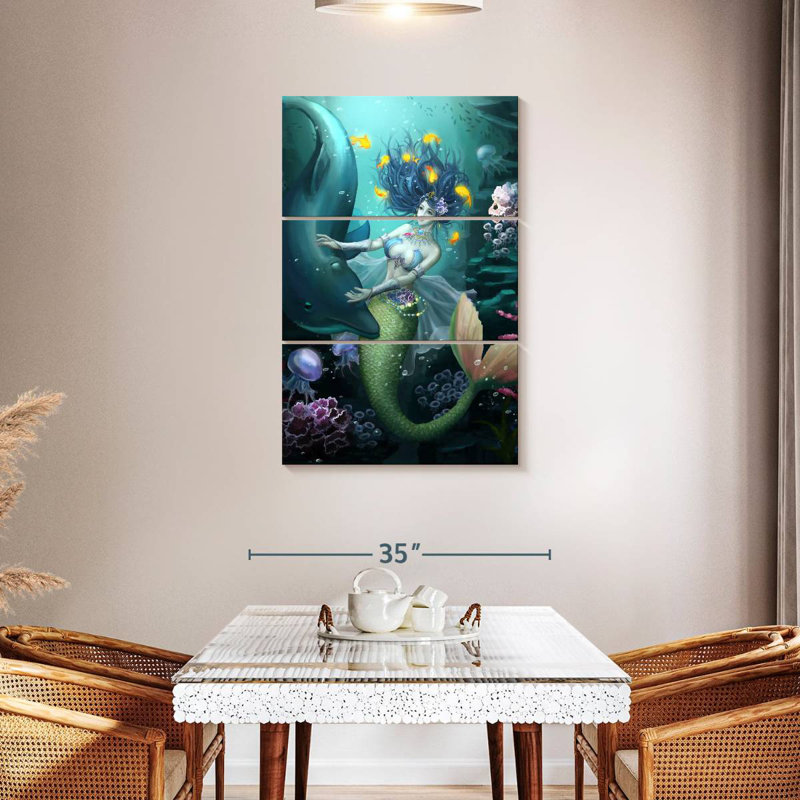 Kelan Mermaid Classic, 45" H x 28" W