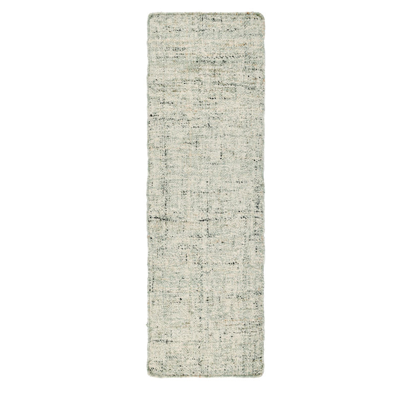 Oscoda Abstract Area Rug in Gray