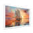 White Single Picture Framed