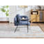 Chaise de loisir avec petite table et poches latérales-530501036