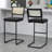 Avalyna Upholstered Counter Stool with Metal Frame-766230552-766230555-766357873