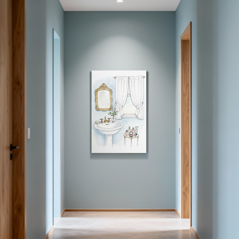 Bath & Laundry, H 24 po x l 16 po