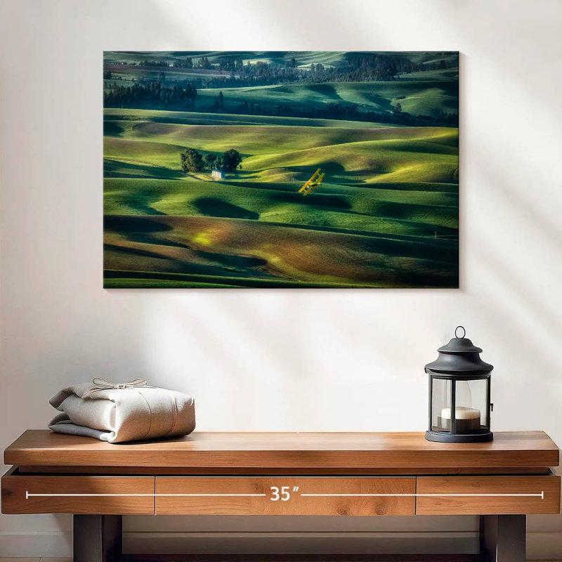 Alvord Crop Duster au lever du soleil par Steptoe Butte