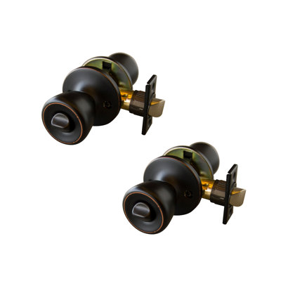 Terrace 6-Way Latch Privacy Door Knob