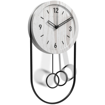 Horloge murale décorative avec pendule