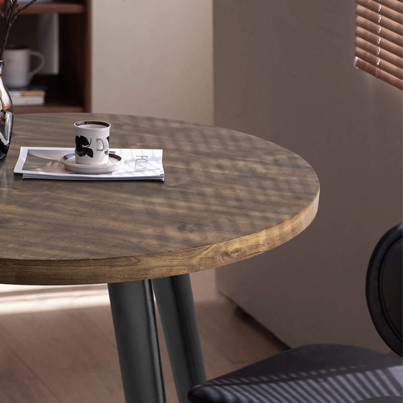 Jakyren 31.5'' Wood Round Dining Table