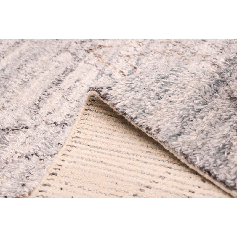 Tapis gris Tangier 5 pi 1 po x 8 pi 2 po