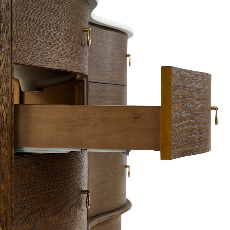 Grace 72" Bathroom Vanity In Natural Enhanced Oak, Enhanced Brown Oak, 60"