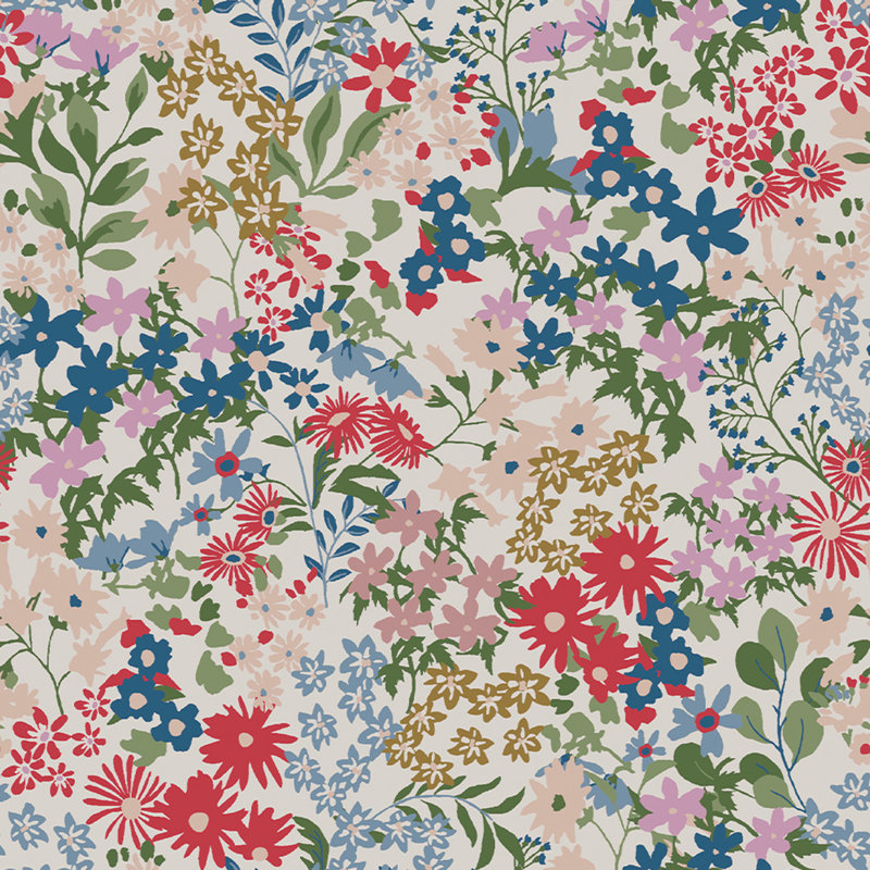 Joules Floral Wallpaper Double Roll