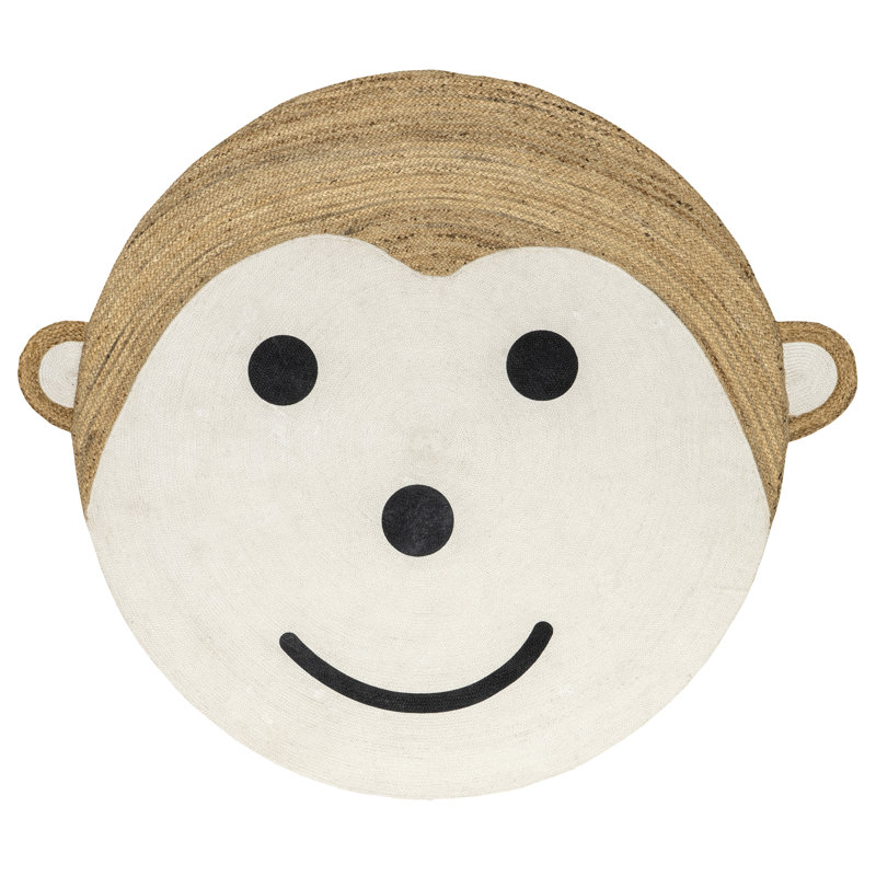 Tapis en jute Weylyn, Noverty 4 pi x 4 pi