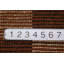 Checkered Wool Orange Moroccan Oriental Area Rug 7x10