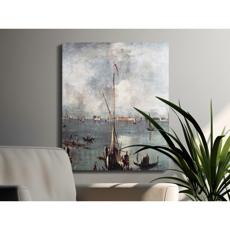 Goulet 1 Piece Wrapped Canvas Wall Art Set, 20x30