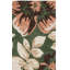 Laine touffetée à la main Jardin; Tapis d'intérieur floral en coton-117794206