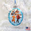 Keepsake 3'' Handmade Glass Photo Ornament