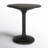Premont Round Metal Outdoor Bistro Table , 25.5'' in. W 25.5'' in. D