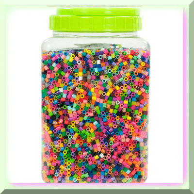 22K Assorted Beads Jar - 22,000 Beads