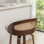 Swivel Upholstered Counter Stool-284263835-284263833