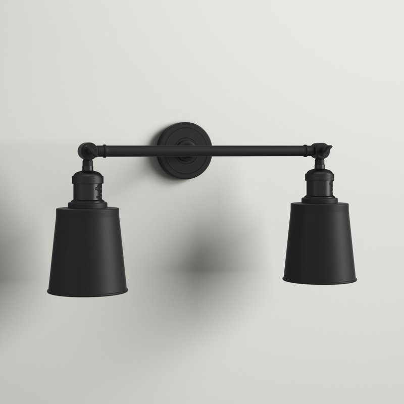 Lavender Hill 2 - Light Dimmable Vanity Light, 6 Watt Vinage LED Bulb, Oil Rubbed Bronze